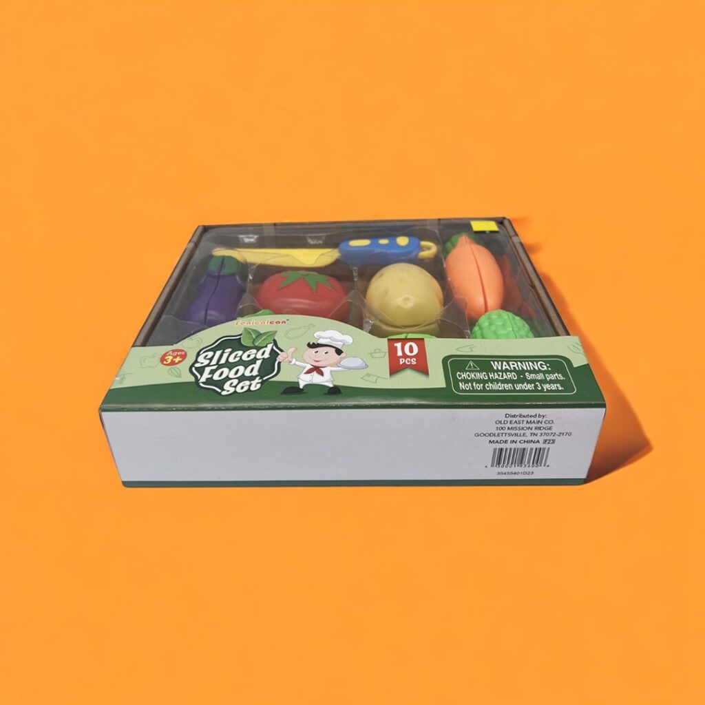 Toy Food Sets Packaging Boxes
