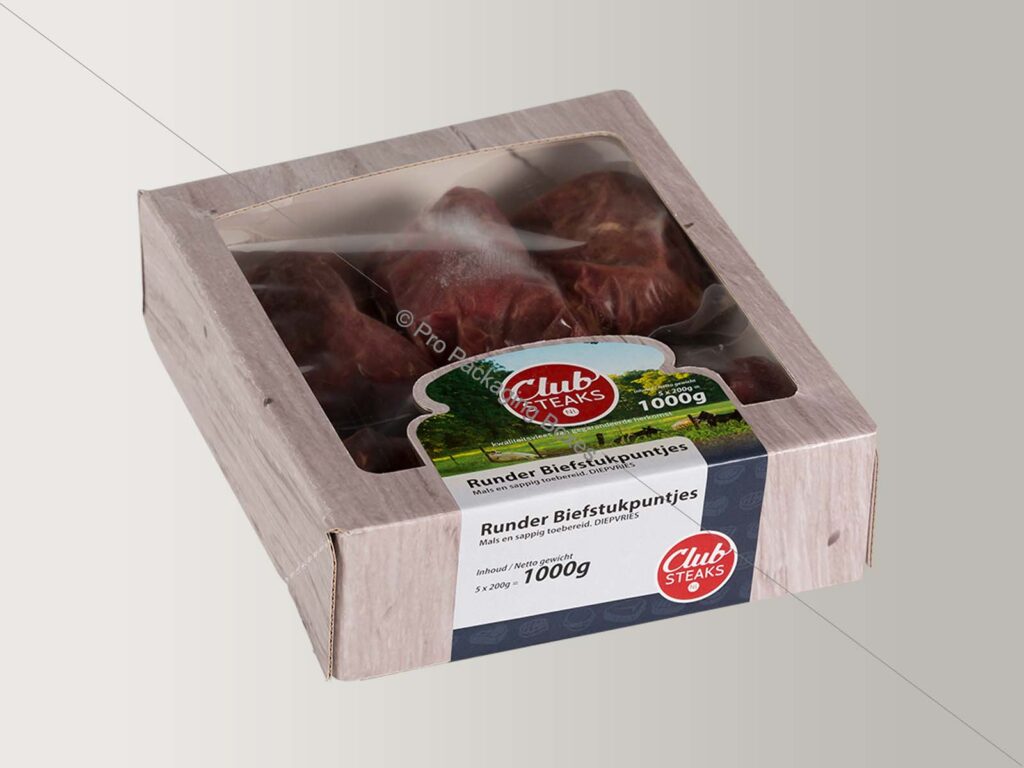 custom made branded boxes for meat packaging