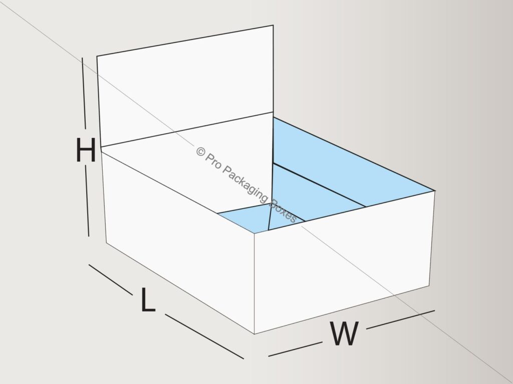 Custom Printed 123 Bottom with Display Lid Boxes
