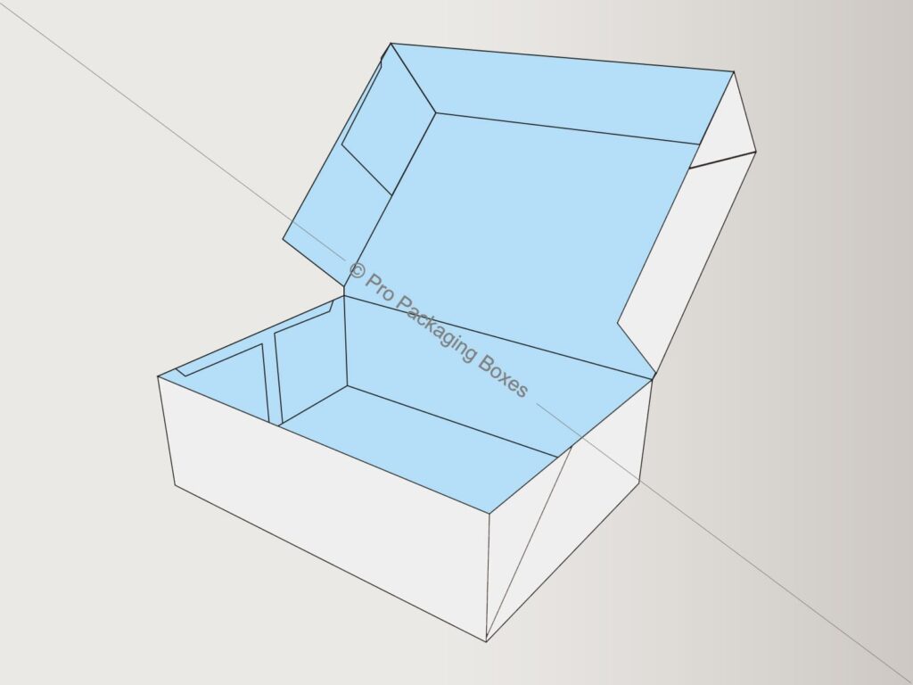 Custom Printed Four Corner Cake Boxes