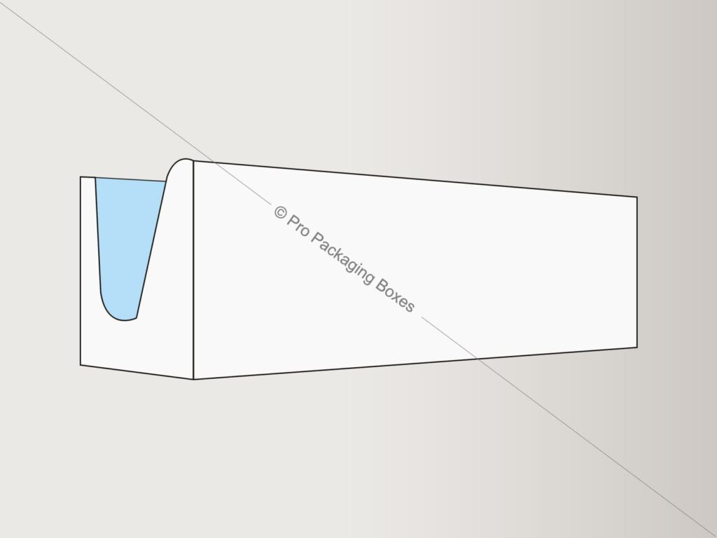 Custom Printed Front Cut out Display Trays