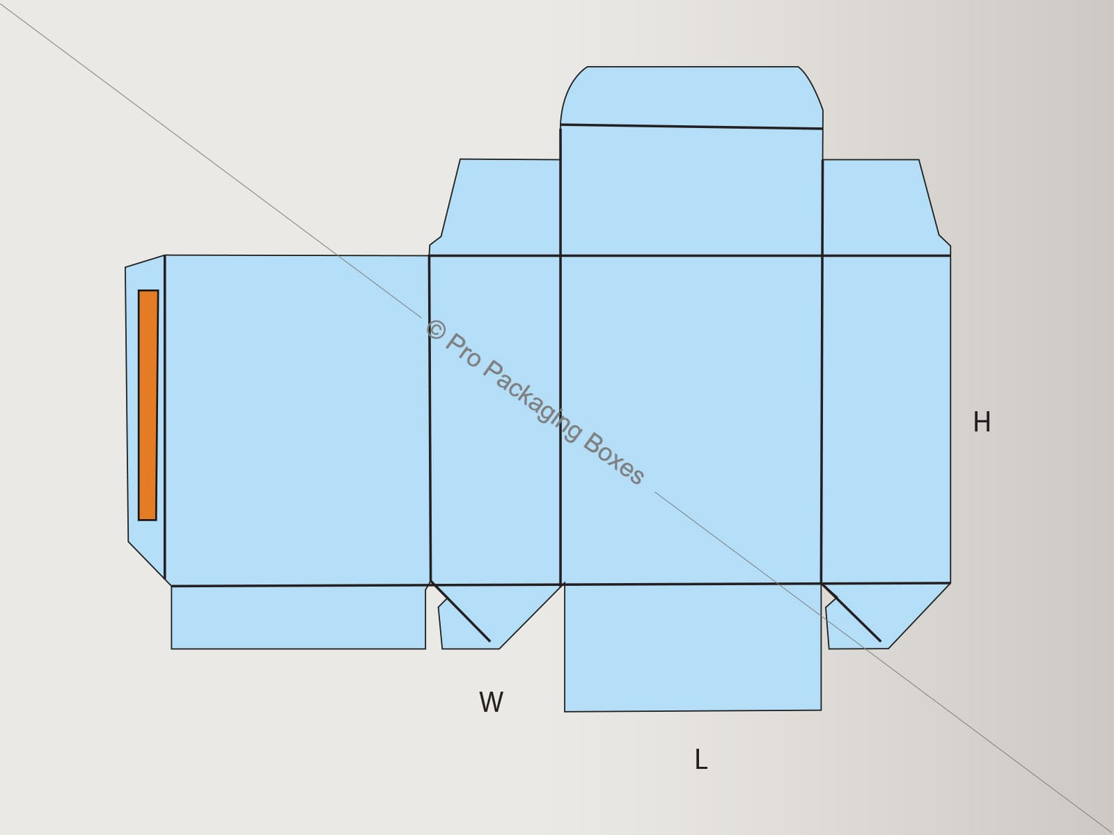 Custom Printed Full Flap Auto Bottom Boxes