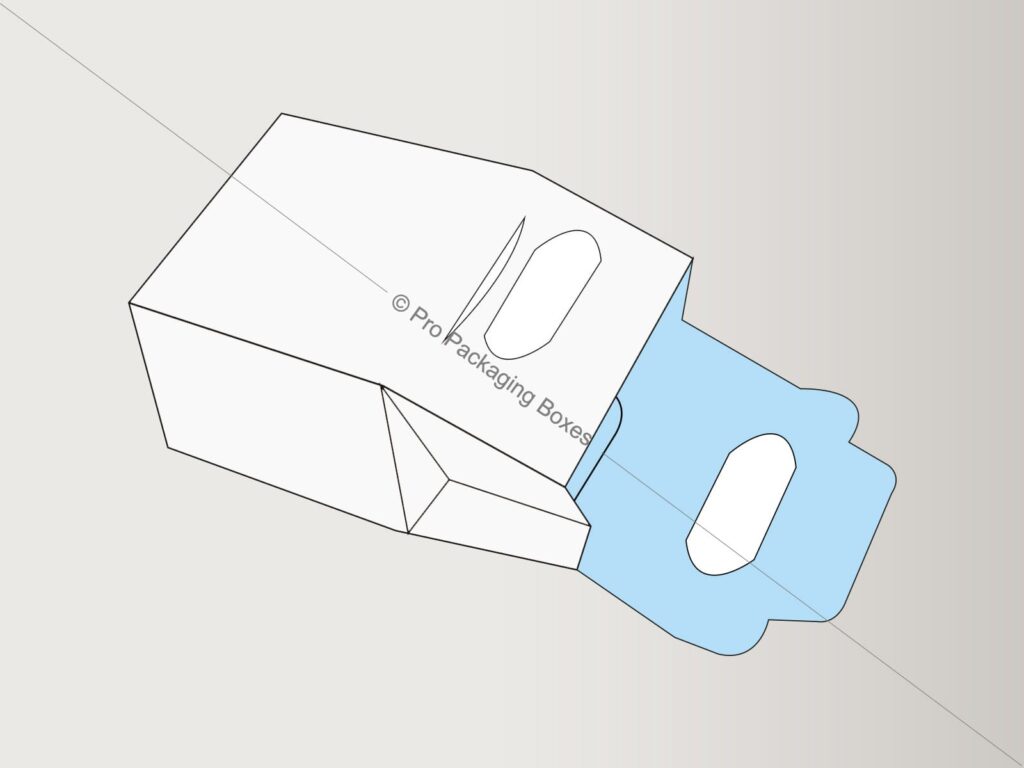 Custom Printed Gable Bag With Auto Bottom