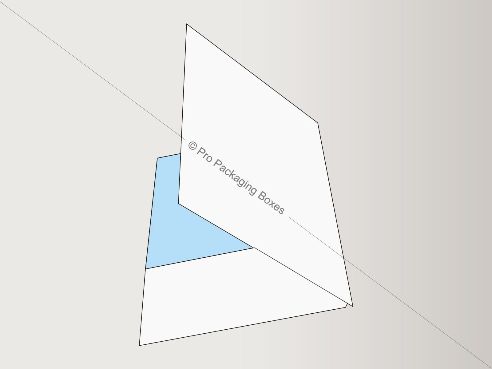 Custom Printed Pocket Folders with Business Card Slit