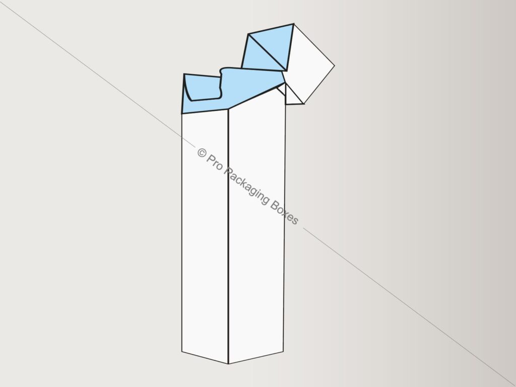 Custom Printed Reinforced Sides with Hinged Top Boxes