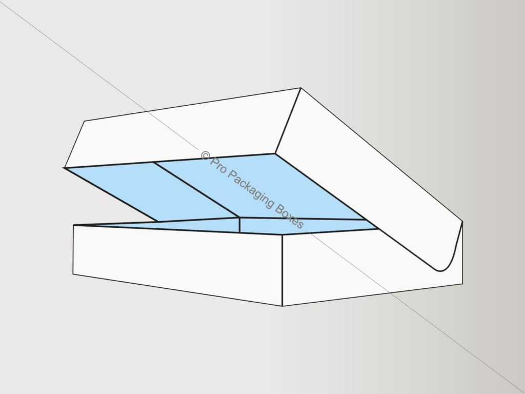 Custom Printed Roll End with Hinged Lid Boxes