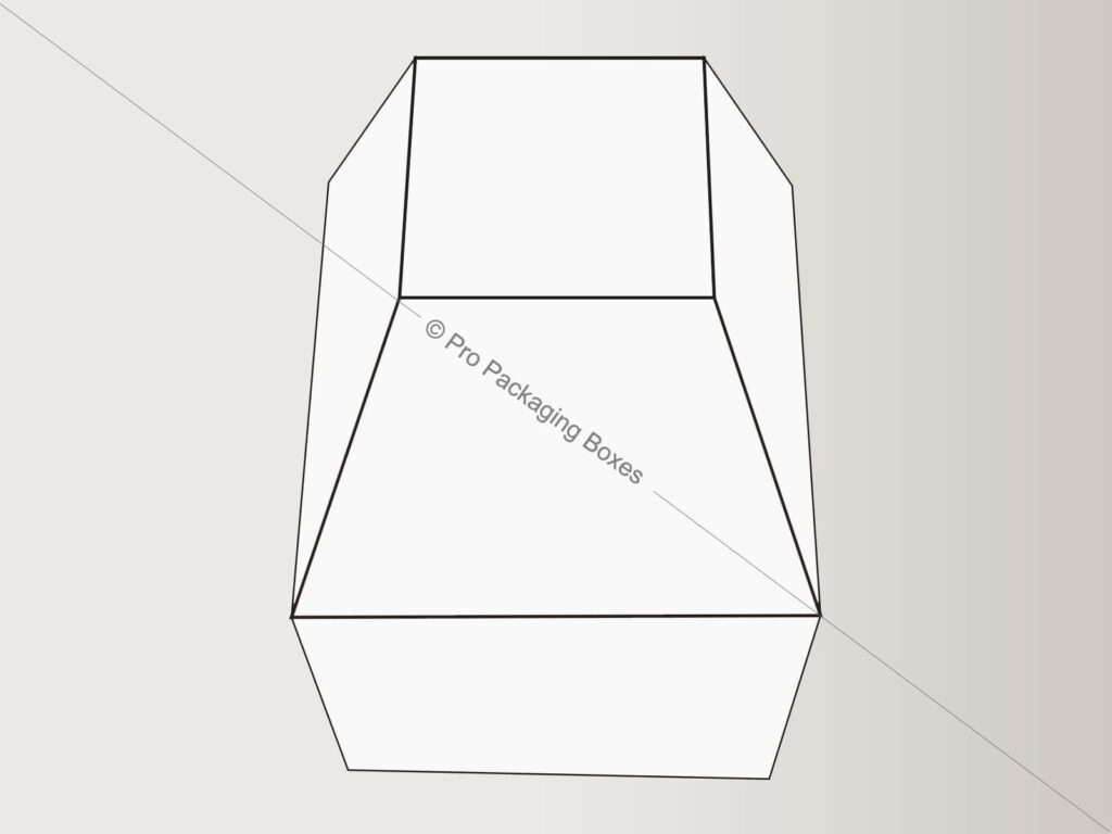 Custom Printed Square Box with Ladder top