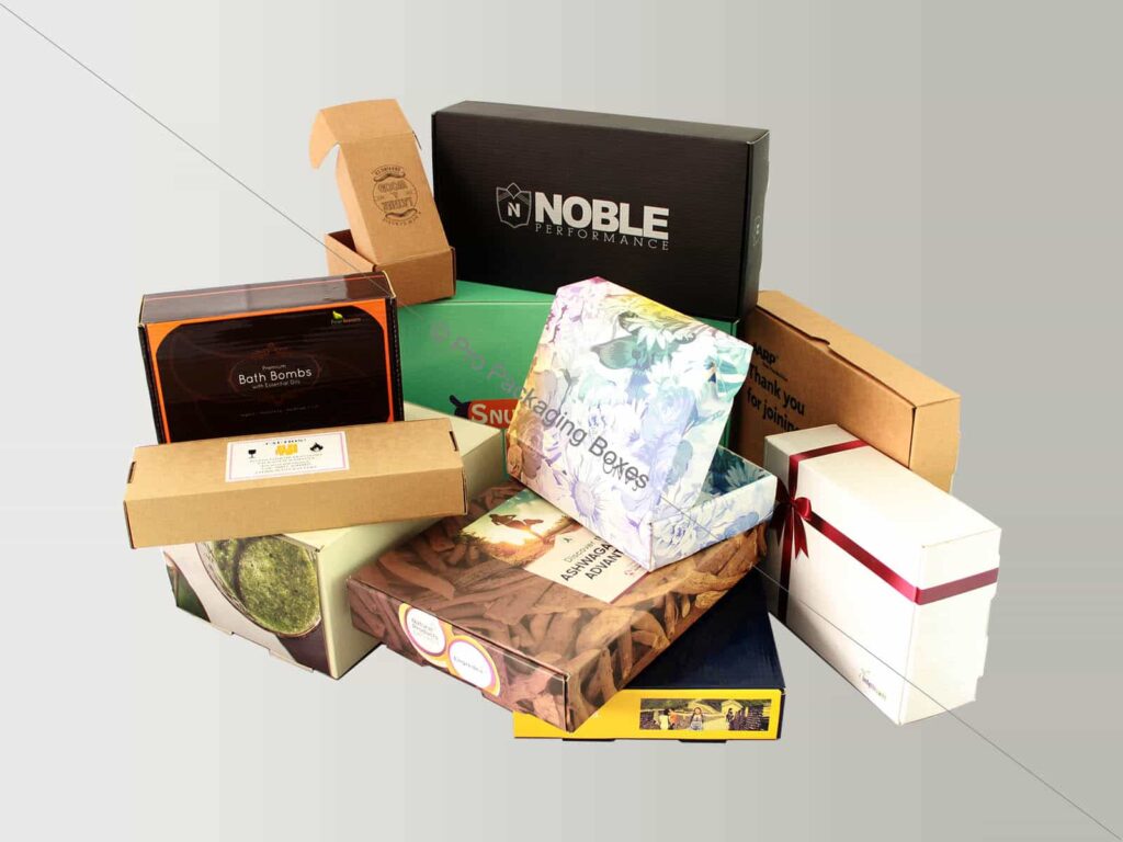 custom printed corrugated packaging boxes