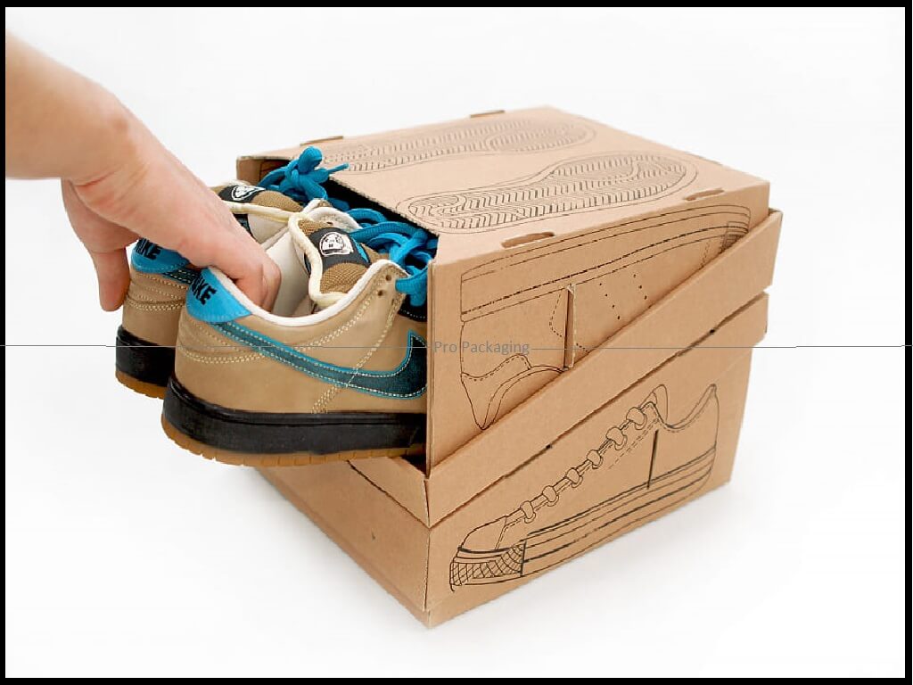 shoe boxes