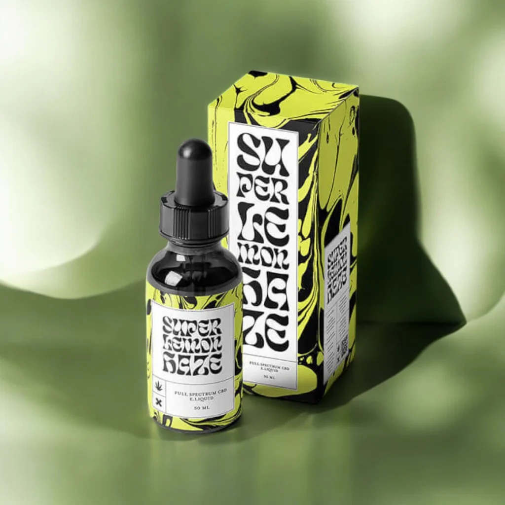 Custom Hemp Tincture Boxes